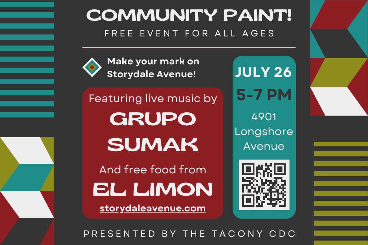 Final Community Paint Will Feature Live Music and Free Food